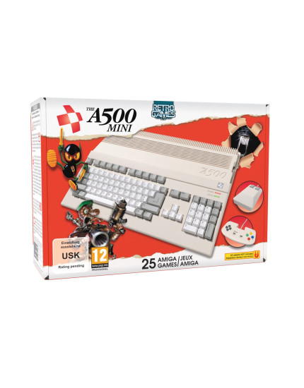 Amiga A500 Mini herní konzole obrázok 1