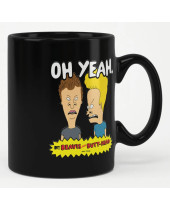 Beavis and Butt-Head hrnček Oh Yeah (Black)