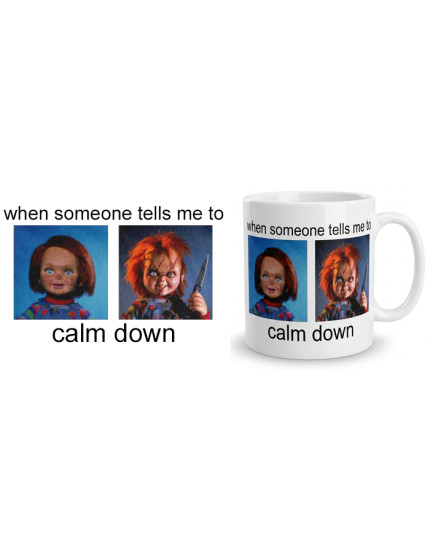 Chucky - Calm Down hrnek obrázok 1