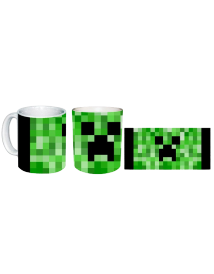 Minecraft - Creeper Head hrnek obrázok 1