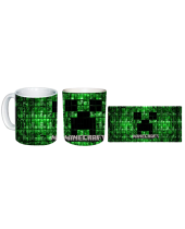 Minecraft - Creeper Mosaic hrnek
