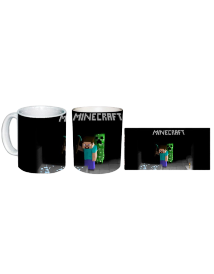 Minecraft - Steve Mining hrnek obrázok 1