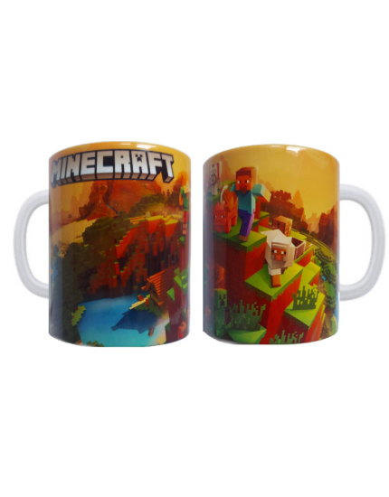 Minecraft - Sunset Landscape hrnek obrázok 1