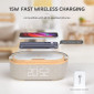 Moye Aurora Plus Radio Lamp with Clock and Wireless Charger obrázok 2