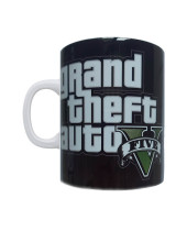 GTA 5 hrnček Logo Black