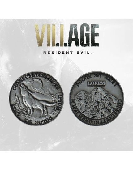 Resident Evil VIII Currency Replica Limited Edition Coin obrázok 1