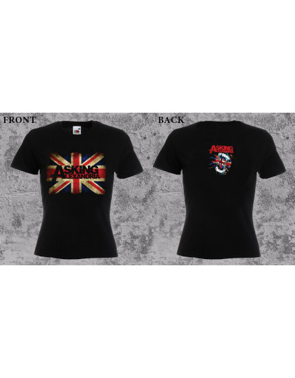 Asking Alexandria - UK Flag (dámské tričko) obrázok 1