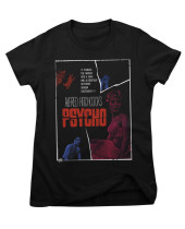 Alfred Hitchcocks Psycho - Movie Poster (dámské tričko)