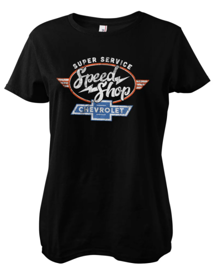 Chevrolet - Speed Shop (dámské tričko) obrázok 1