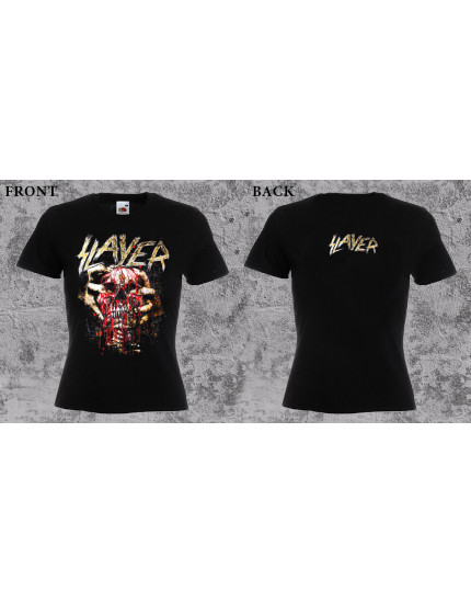 Slayer - Skull (dámské tričko) obrázok 1