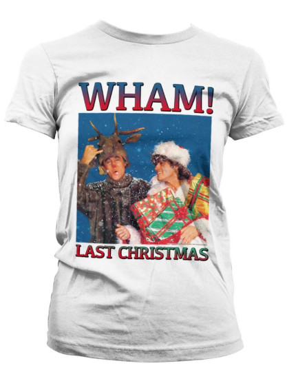 WHAM Last Christmas (dámské tričko) obrázok 1