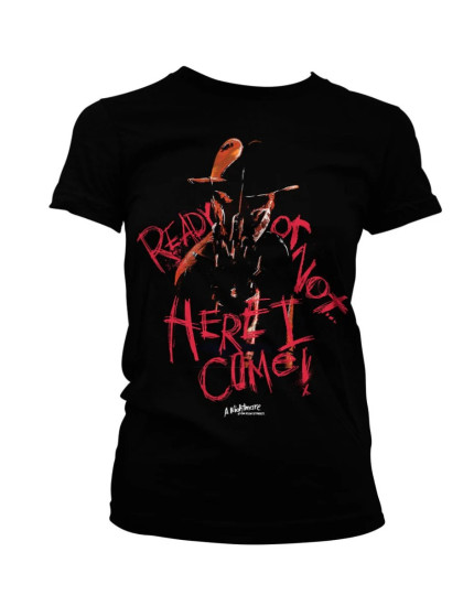 Nightmare On Elm Street - Here I Come (dámske tričko) obrázok 1