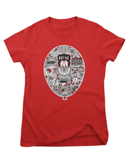 Stephen Kings IT - Pennywise Balloon Icons (dámské tričko) obrázok 1