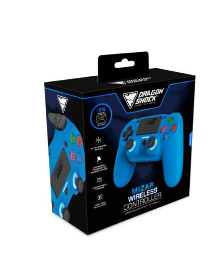 Dragonshock Mizar Wireless Controller Blue (PS4/PC) obrázok 1