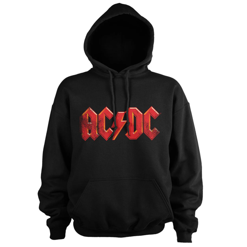 AC/DC Hoodie Distressed Logo | mikina | Hybris | MadGamer.cz