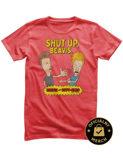 Beavis and Butt-Head Shut Up Beavis (T-Shirt) obrázok 1