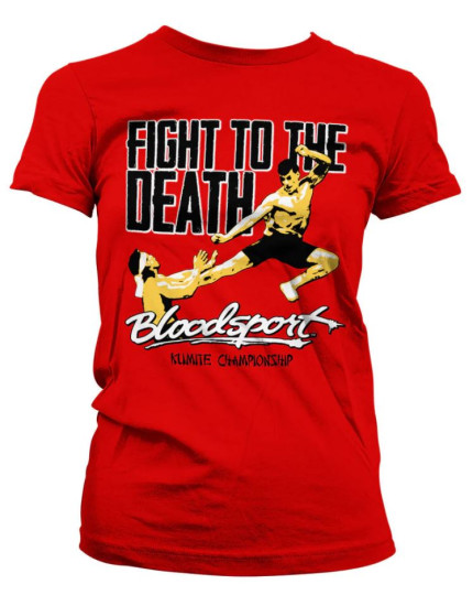 Bloodsport - Fight To The Death (dámské tričko) obrázok 1