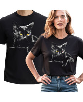 Midnight Cat - Black Cat Eyes (tričko)