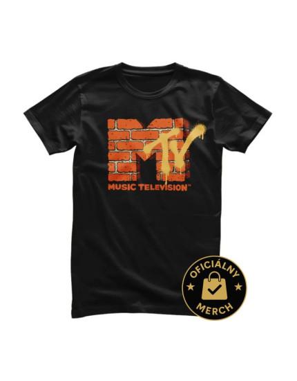 MTV Bricks Logo (T-Shirt) obrázok 1