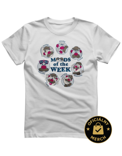 Mr. Potato Head - Moods of the Week (tričko) obrázok 1