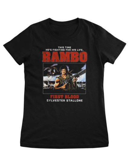 Rambo - Fighting For His Life (dámské tričko) obrázok 1