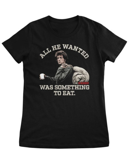 Rambo - Something To Eat (dámské tričko) obrázok 1