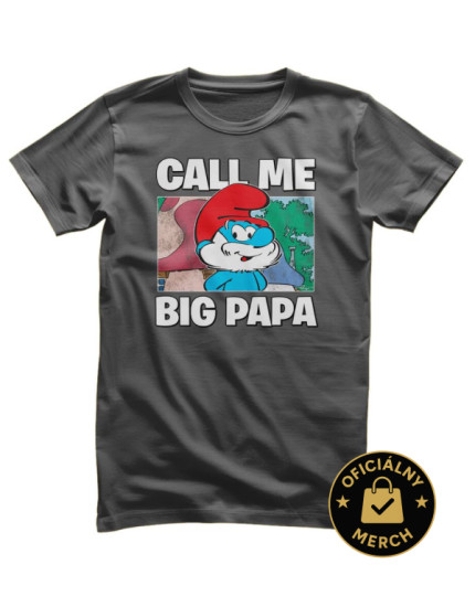 Smurfs - Call Me Big Papa (tričko) obrázok 1