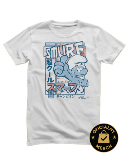 Smurfs - Japanese Poster (tričko) obrázok 1