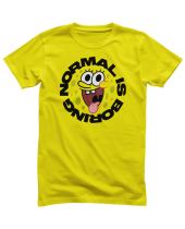 SpongeBob Squarepants - Normal Is Boring (tričko)