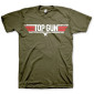 Top Gun - Distressed Logo (tričko) obrázok 3