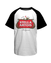 Stella Artois Belgium Logo Baseball (tričko)
