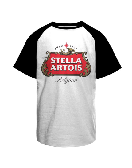 Stella Artois Belgium Logo Baseball (tričko) obrázok 1