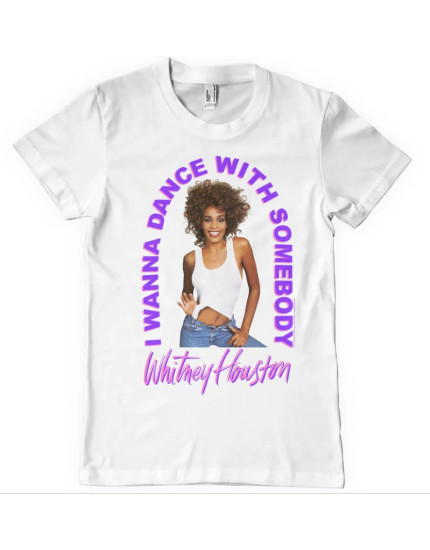 Whitney Houston - I Wanna Dance With Somebody (tričko) obrázok 1