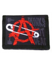 Anarchy Logo a zicherka peněženka
