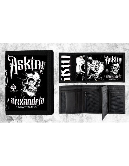 Asking Alexandria Skull peněženka obrázok 1