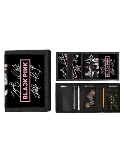 Blackpink Logo and Band peněženka obrázok 1