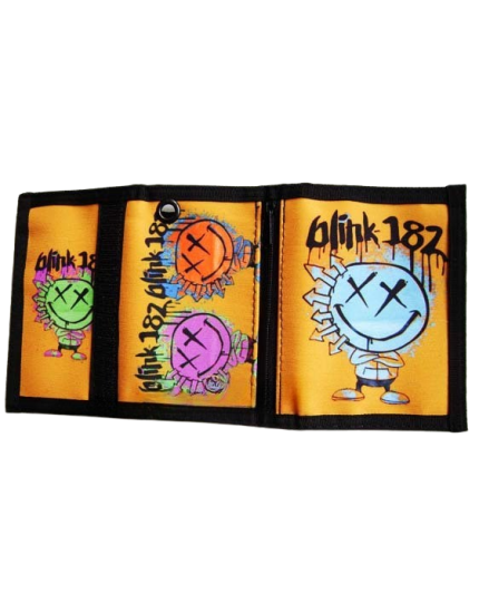 Blink 182 Orange Smiles peněženka obrázok 1