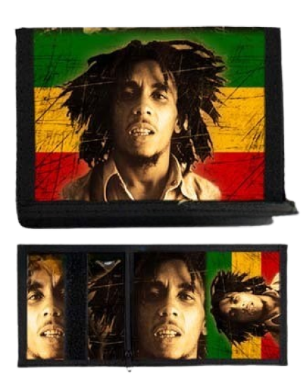 Bob Marley Rasta Flag peněženka obrázok 1