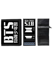 BTS Bangtan Boys Korean Letters peněženka