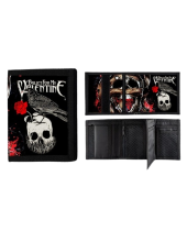Bullet For My Valentine Crow Skull and Rose peněženka
