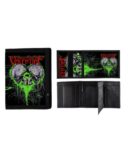 Bullet For My Valentine Double Skull peněženka obrázok 1