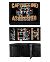 Cappuccino Assassino Italian Brainrot Meme peněženka