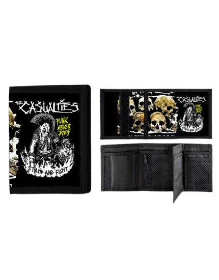 Casualties Punk Never Dies peněženka obrázok 1