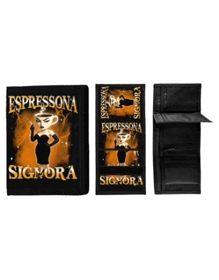 Espressona Signora Italian Brainrot Meme peněženka obrázok 1