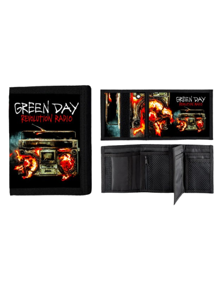 Green Day Revolution Radio peněženka obrázok 1
