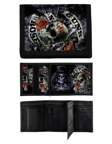 Guns N Roses Skull Slash peněženka obrázok 1