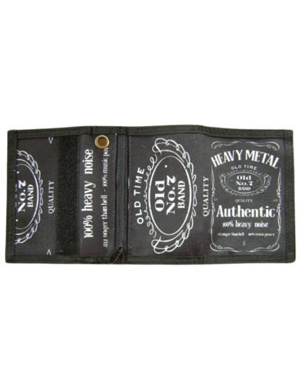 Heavy Metal Jack Daniels motive peněženka obrázok 1