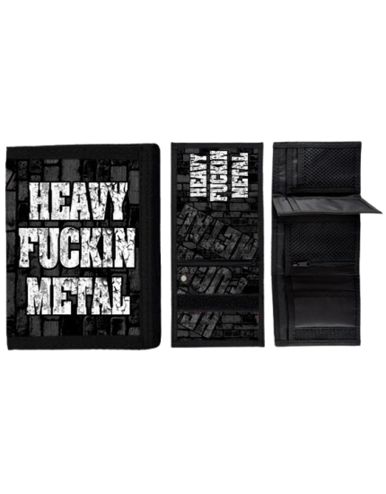 Heavy F**king Metal peněženka obrázok 1