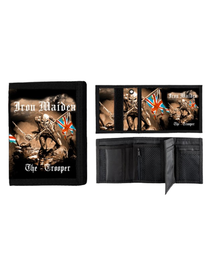 Iron Maiden The Trooper Vintage peněženka obrázok 1