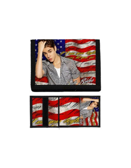 Justin Bieber USA Portrait peněženka obrázok 1